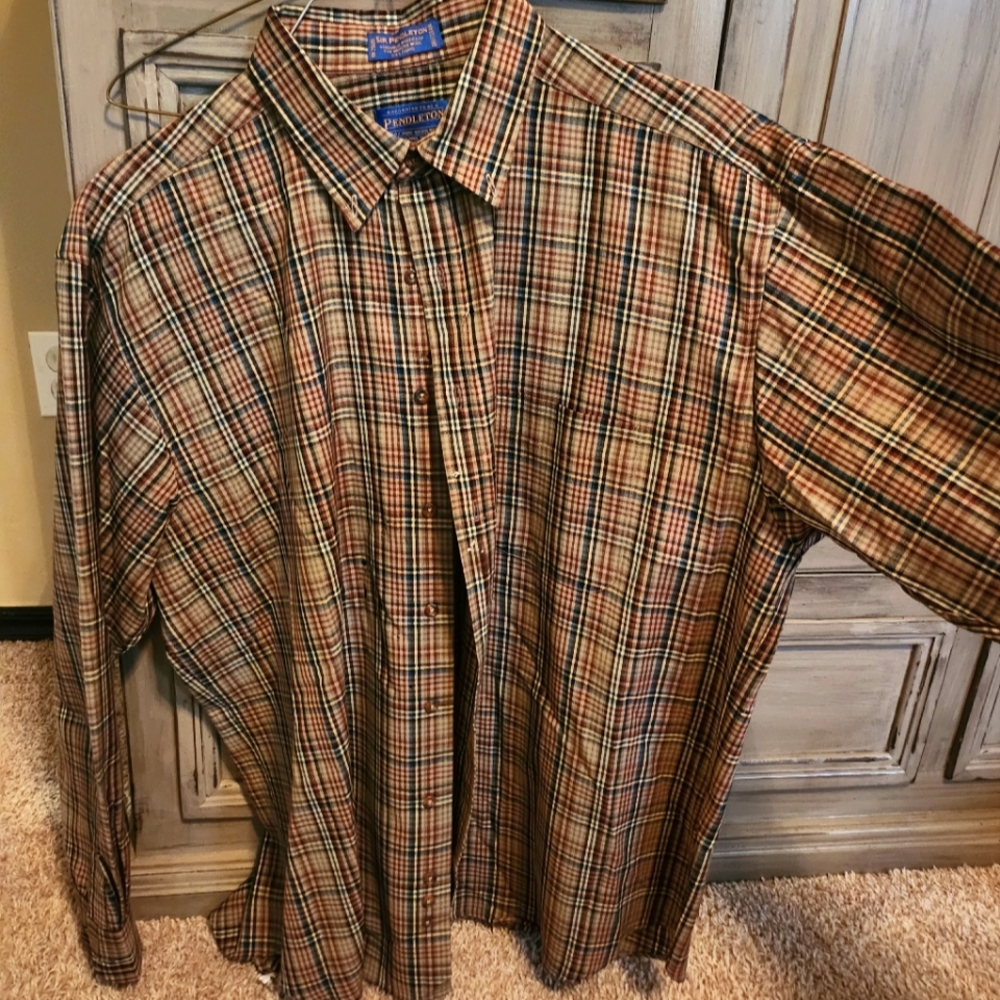 vintage mens pendleton xl